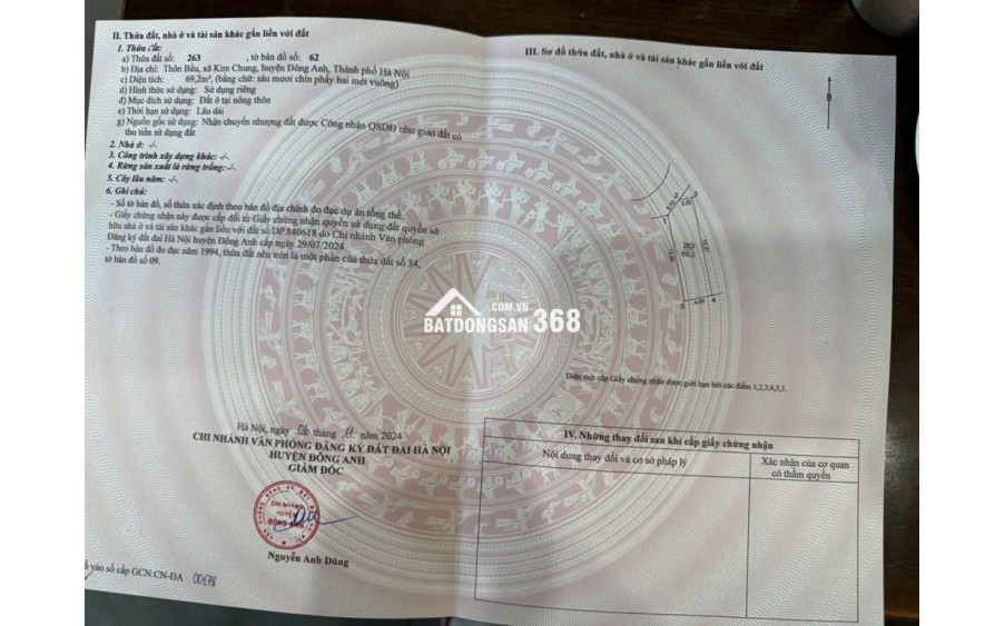 BÁN ĐẤT NGÕ OTO TRÁNH BA GÁC GIÁ TỐT NHẤT THỊ TRƯỜNG KIM CHUNG